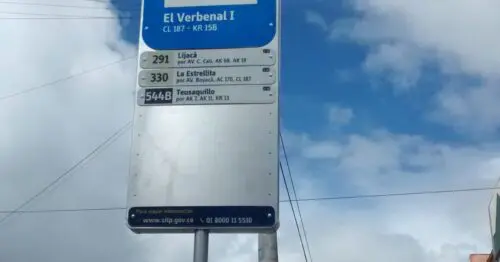 PARADERO SITP EL VERBENAL I  520A01